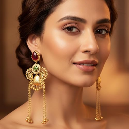 designer earrings for girls ,  statement earrings for women,   wedding earrings for bride