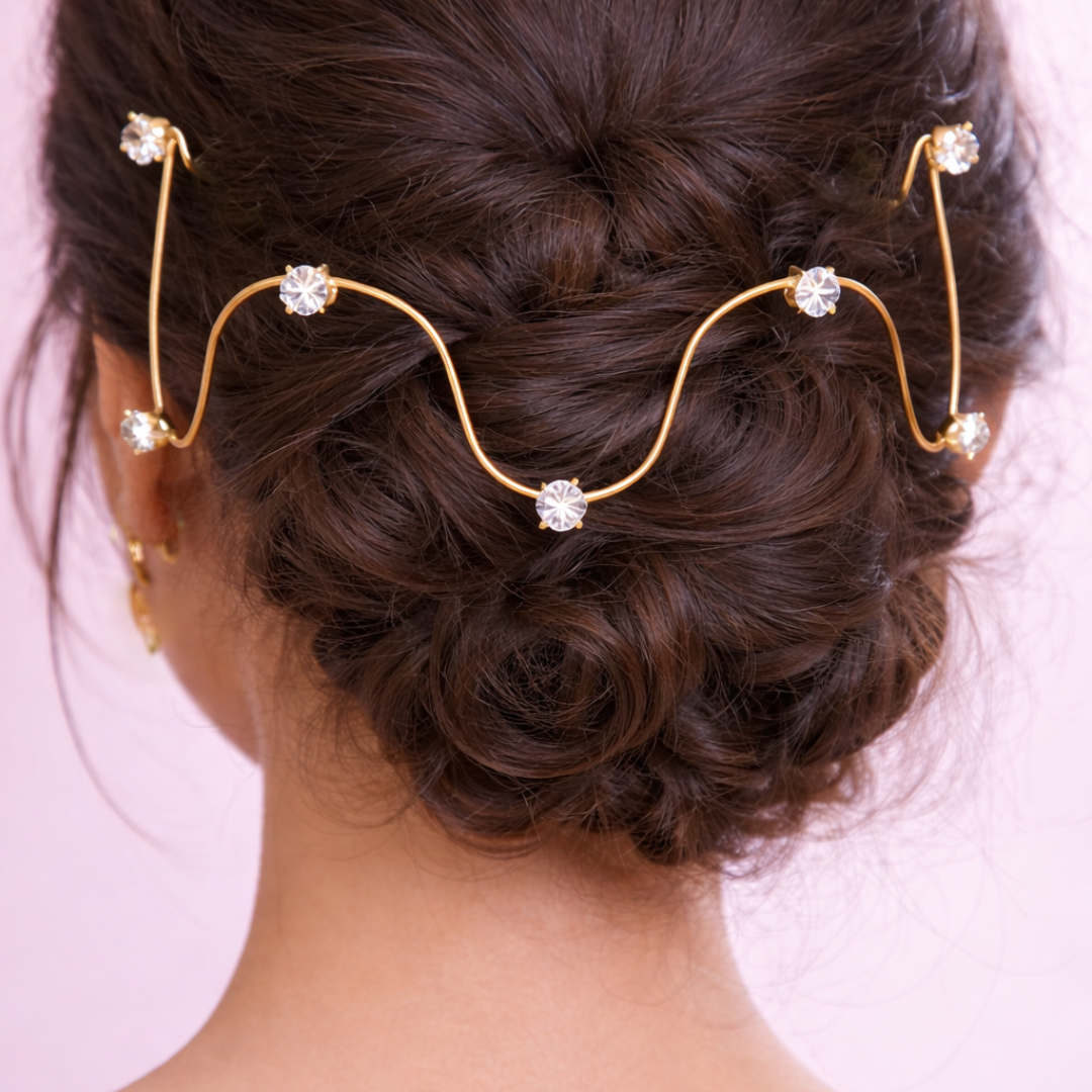 Perfect for buns, braids, and updo hairstyles